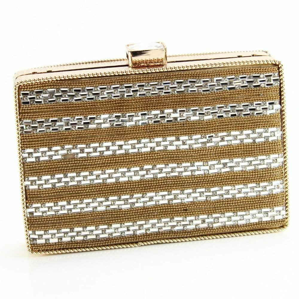 ‼️Bundle 3+items/50% off‼️ DAMAGED Adrianna Papell Gold Silver Viola Stone